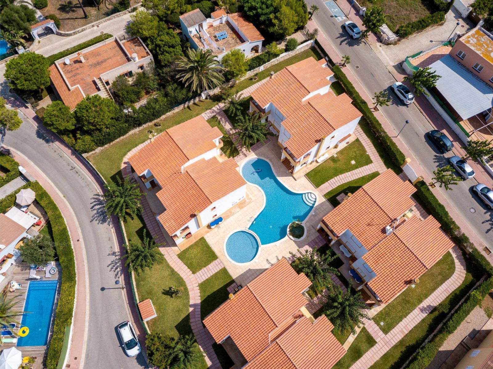 Vista aérea Apartamentos Casa del Sol